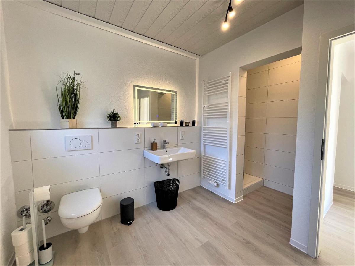 Traumaussicht Kamin Balkon Burgblick 65 Zoll Tv Netflix Sky Joyn Lindenplatz Appartement Bullay Buitenkant foto