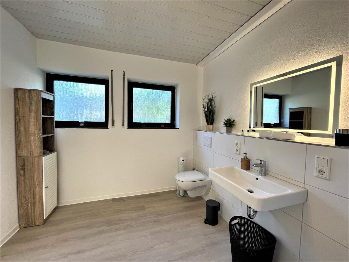 Traumaussicht Kamin Balkon Burgblick 65 Zoll Tv Netflix Sky Joyn Lindenplatz Appartement Bullay Buitenkant foto